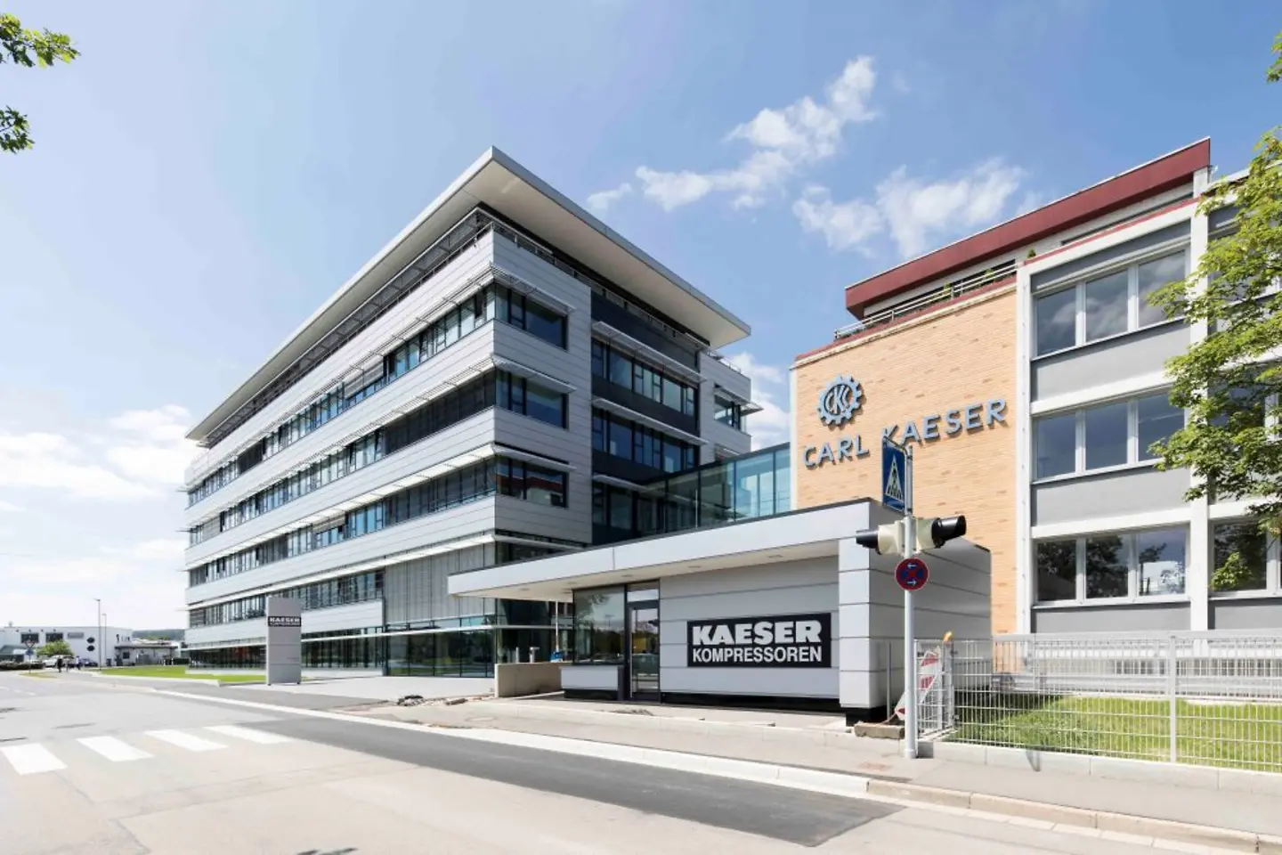 Edifício da sede da Kaeser Kompressoren