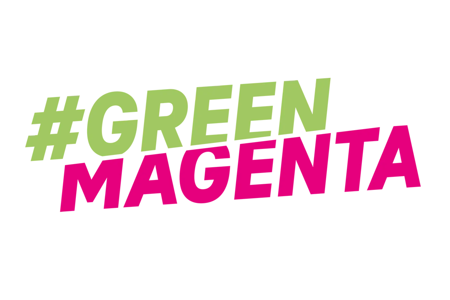 Logo Green Magenta